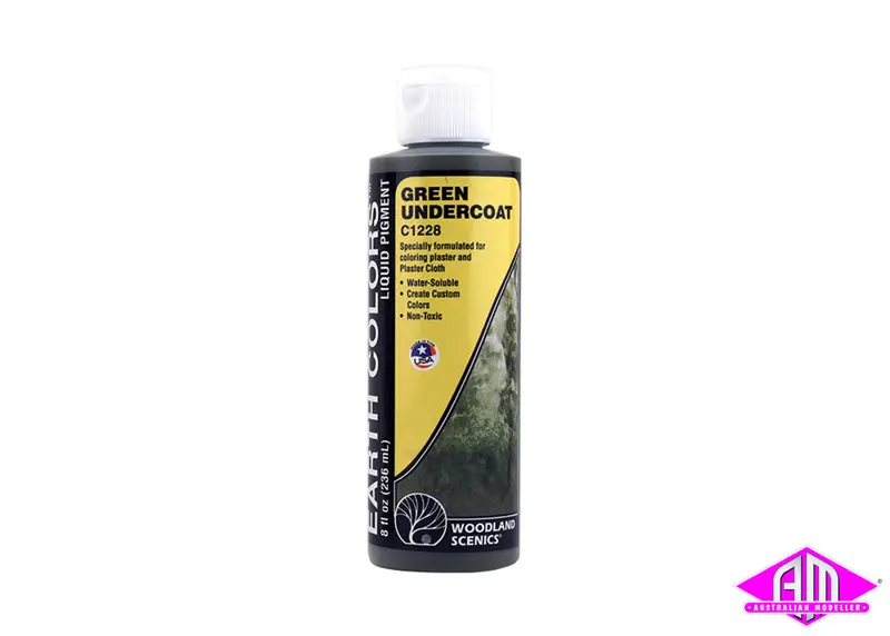 C1228 - Earth Colours Liquid Pigment - Green Undercoat (236Ml) 1