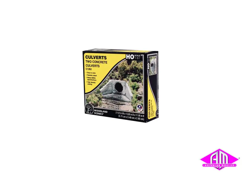 C1262 - Culverts - Concrete 2Pc (Ho Scale) 1