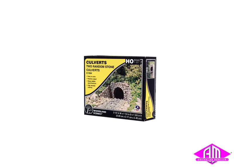 C1264 - Culverts - Random Stone (Ho Scale) 1
