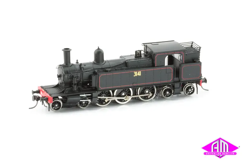 C30 Class Tank Locomotive 3141 Grated Bunker No Headlight 1
