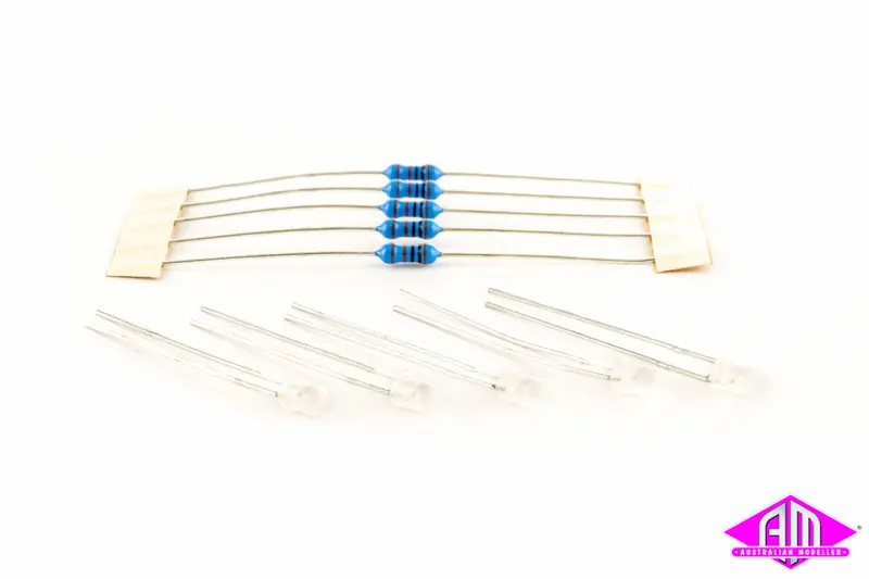 Cda-1568 3Mm Bi-Colour Led With Resistors 5Pc 1