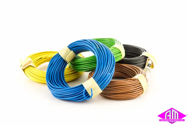 Cda-3622 - 5M Coiled Twin-Flex Wire - Assorted Colours 1