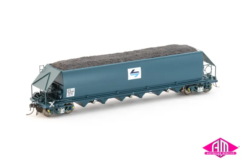 Chs Coal Hopper 1970S Chs Ptc Blue Pack1 (4 Pack) Ho Scale 1