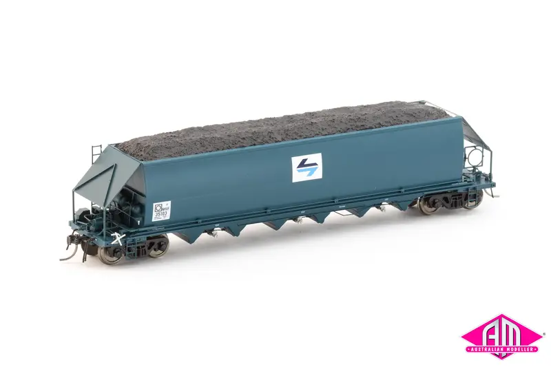 Chs Coal Hopper 1980S Nhvf Ptc Blue Pack5 (4 Pack) Ho Scale 1