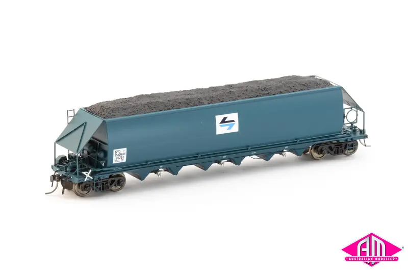 Chs Coal Hopper 1980S Nhvf Ptc Blue Pack6 (4 Pack) Ho Scale 1