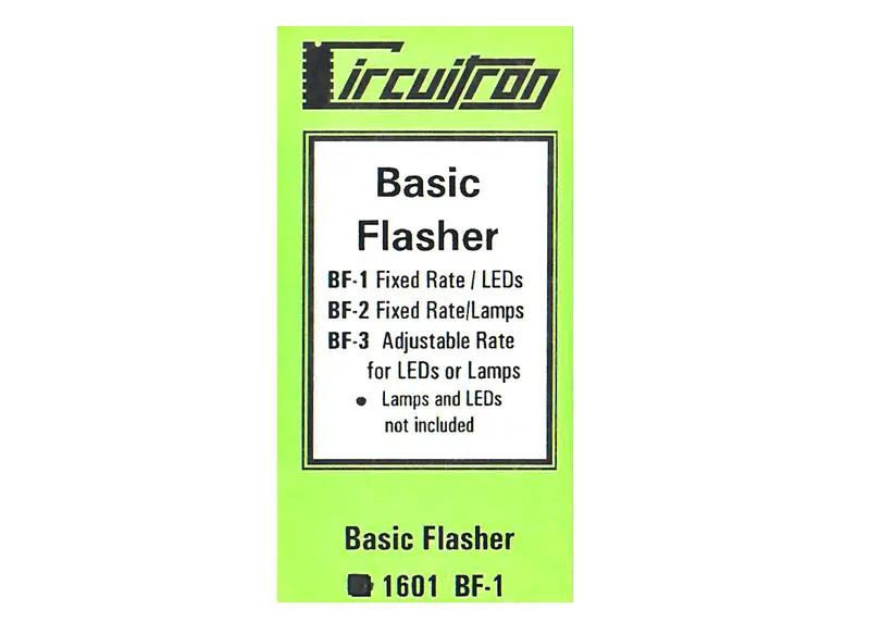 Circuitron - 800-1601 - Bf-1 - Basic Led Flasher Fixed Rate 1