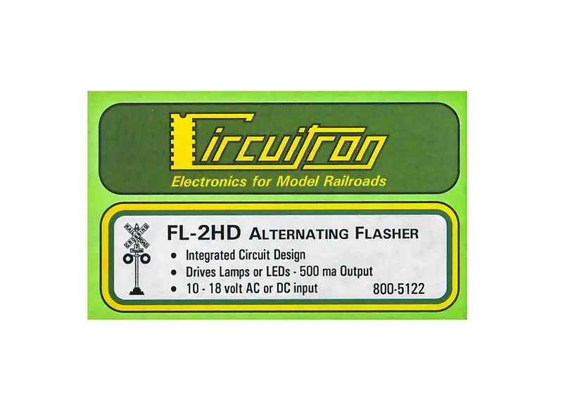 Circuitron - 800-5122 - Fl-2Hd -  Heavy Duty Alternating Flasher 1