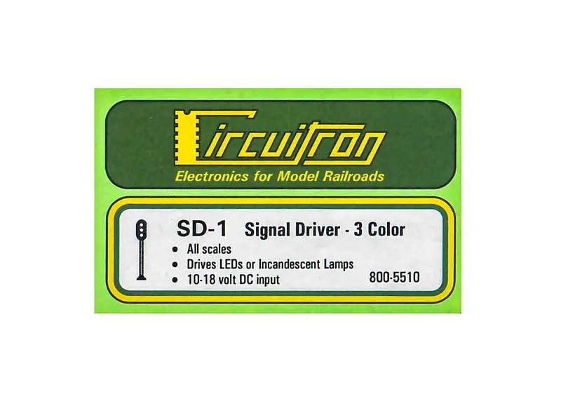 Circuitron - 800-5510 - Sd-1 - Signal Driver - 3 Colour 1