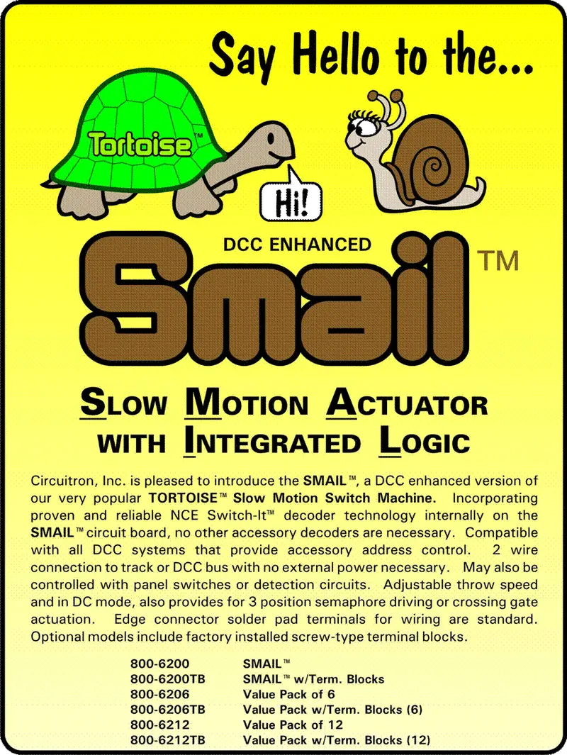 Circuitron - 800-6200 - The Smail Switch Machine 1