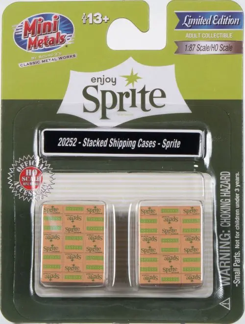 Classic Metal Works - Stacked Shipping Cases - Sprite (Ho Scale) 1
