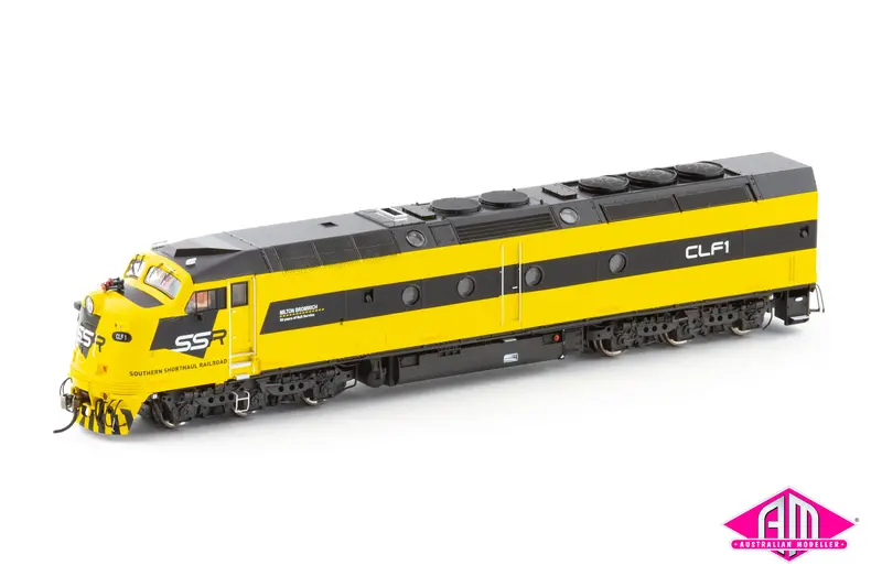 Clf Class Locomotive Clf1 Southern Shorthaul Railroad, 'Milton Bromwich' - Yellow/Black (Clf-10) Ho Scale 1