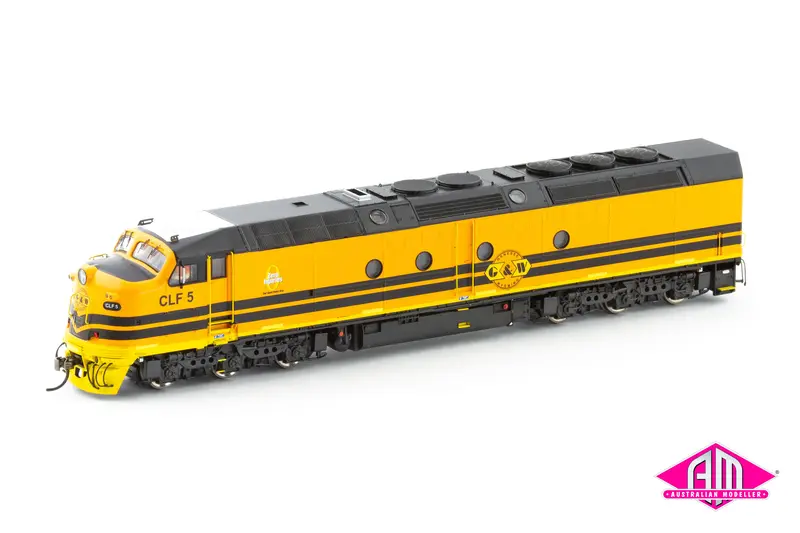 Clf Class Locomotive Clf5 Genesee & Wyoming Australia - Light Orange/Black (Clf-7) Ho Scale 1