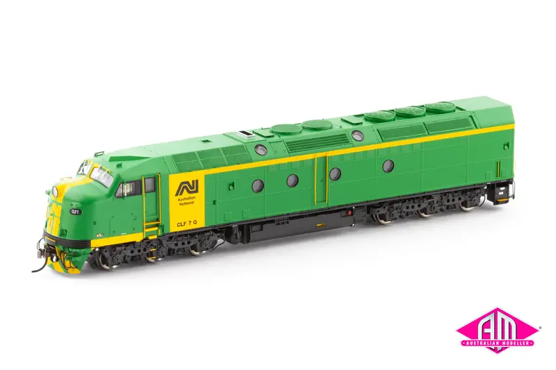 Clf Class Locomotive Clf7 Australian National - Verdant Green/Yellow (Clf-13) Ho Scale 1