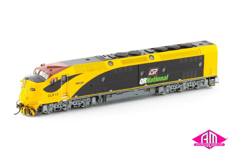 Clp Class Locomotive Clp11 Qr National, 'Kaurna' - Yellow/Black (Clp-9) Ho Scale 1