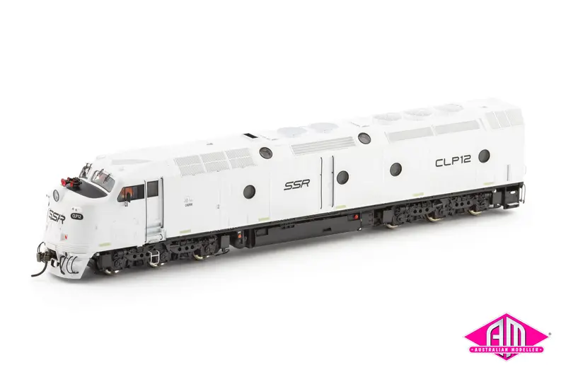 Clp Class Locomotive Clp12 Southern Shorthaul Railroad, 'Casper' - White/Black (Clp-12) Ho Scale 1