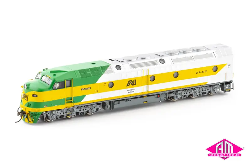 Clp Class Locomotive 	Clp17 Australian National, 'Arabana' - Green/Yellow/Silver (Clp-2) Ho Scale 1