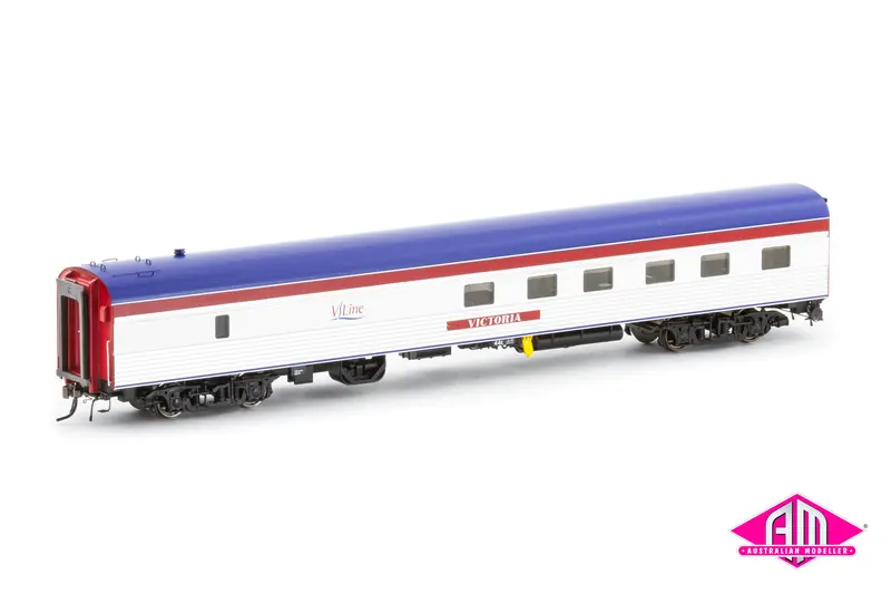 Club Car, V/Line Passenger Mk2, "Victoria" Red/Blue/White (2004-Present) - Single Car Spc-4 (Ho Scale) 1