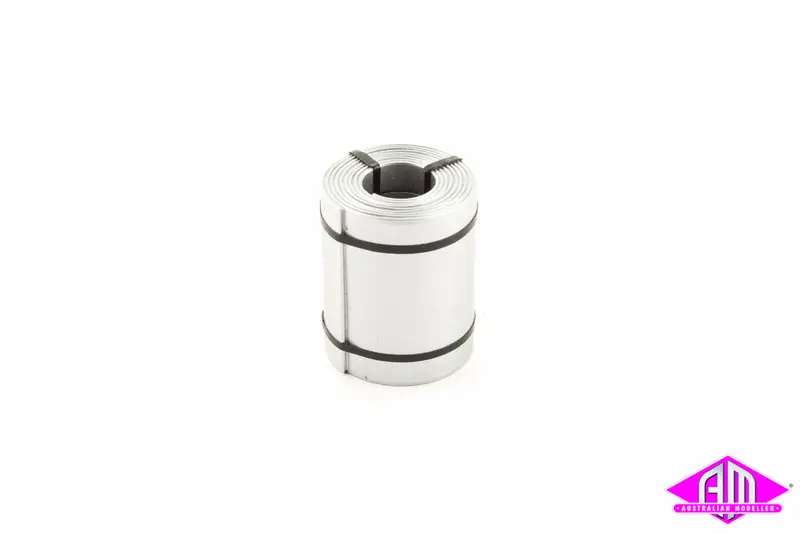 Coil Steel Load Size 2 Chrome Colour 19.7Mm W X 15.4Mm D 5Pc Ama-14 1
