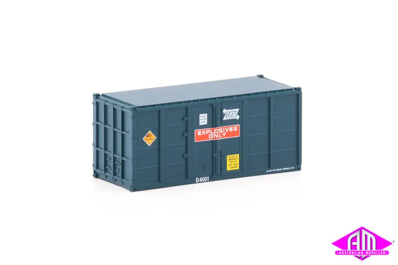 Container 20 Foot Ngd Ptc - Explosives A (3 Pack) 1