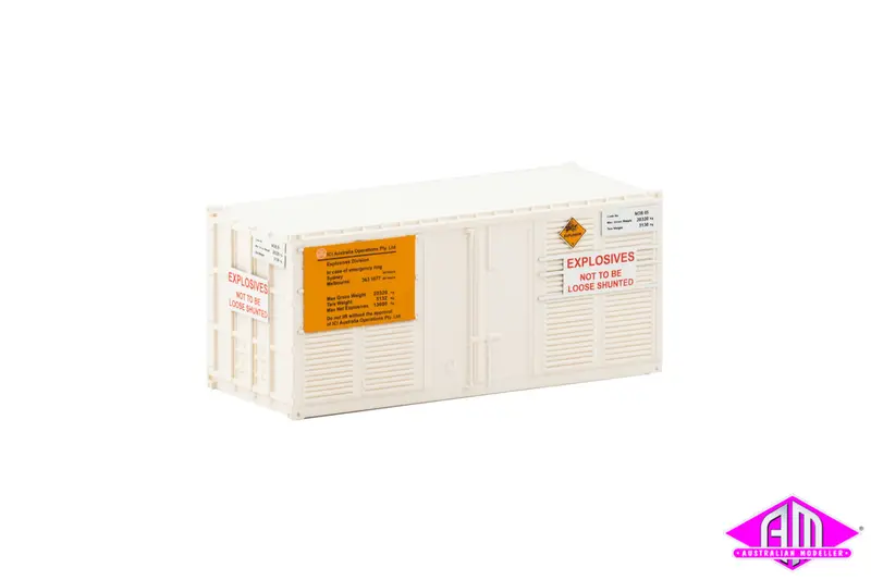 Container 20 Foot Nob Explosives A (3 Pack) 1