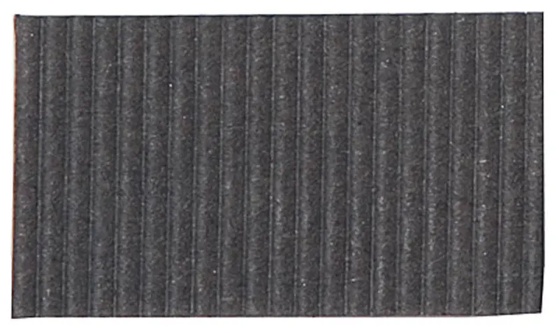 Corrugated Cardboard Black 1:25 240X170 1