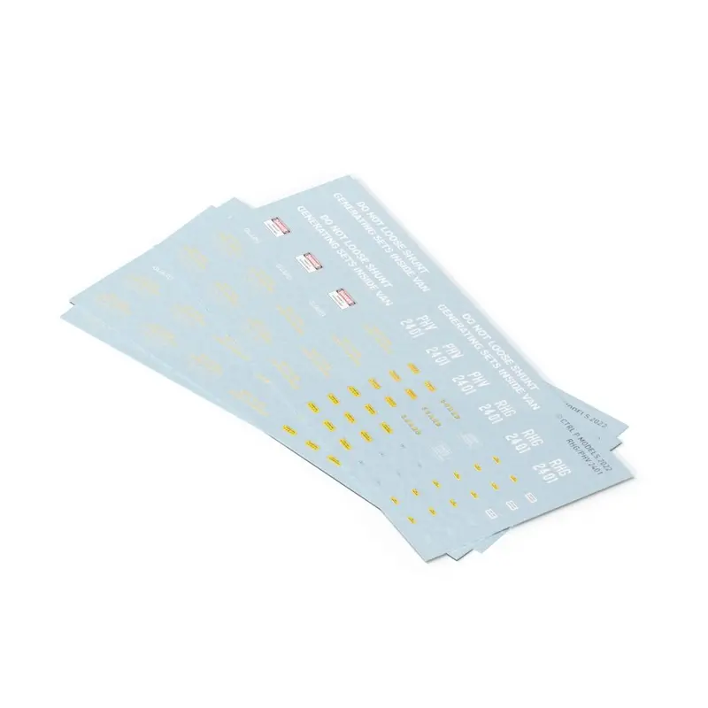 Cpm-Dec-2401 - Rhg/Phv Decal Sheet - 2401 (Ho Scale) 1