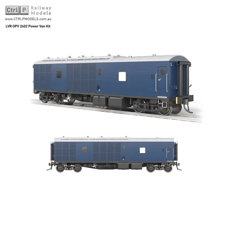 Cpm-Phv-5 - Lvr Opv 2402 Power Van Kit (Ho Scale) 1