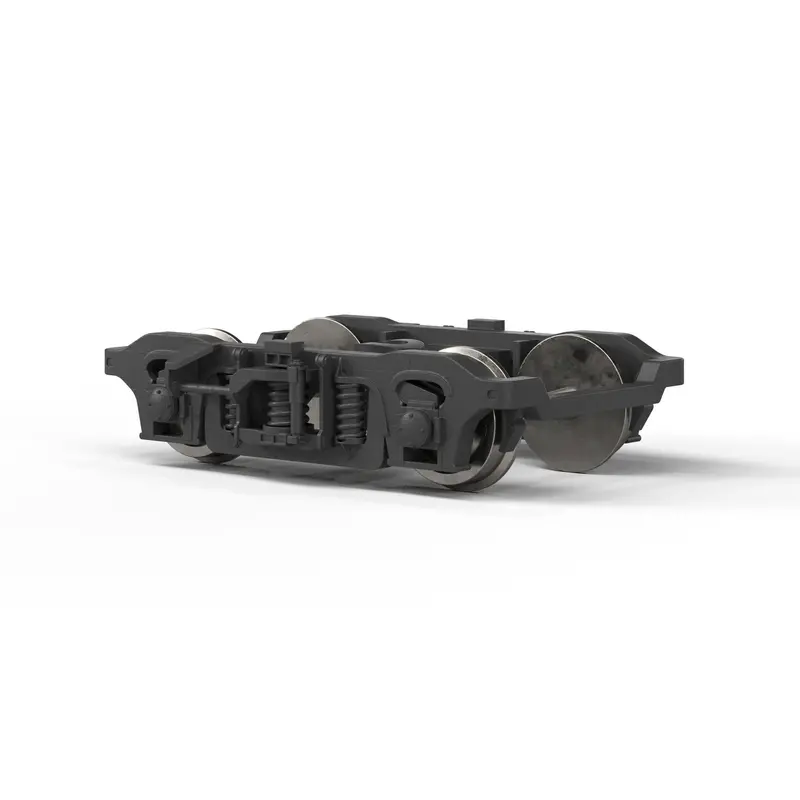 Cpm2bu001 - 2Bu Passenger Car Bogies - Universal Fit - Brass Bearings (Ho Scale) 1