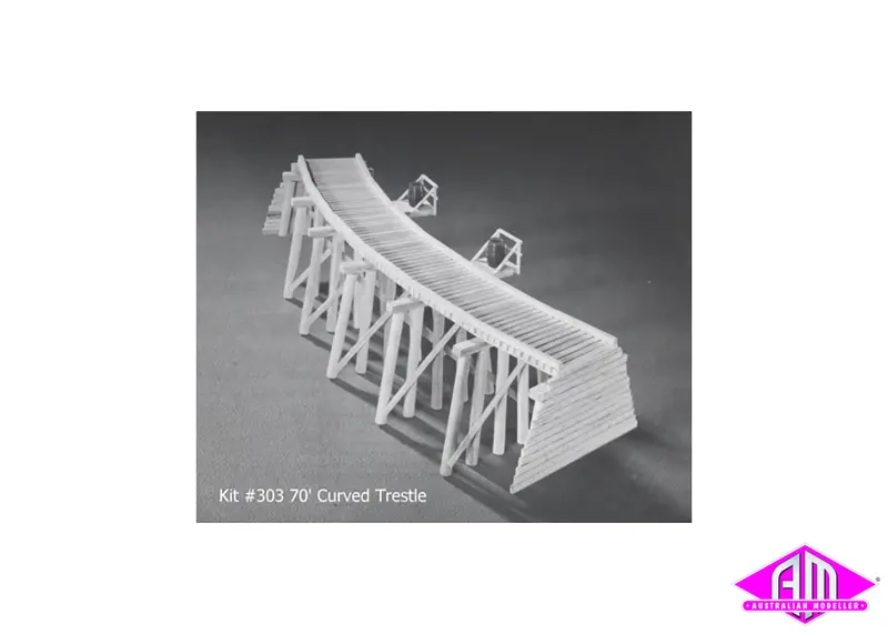 Curved Trestle Bridge #303 1