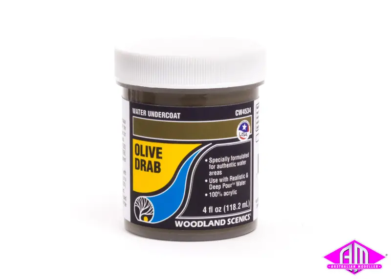 Cw4534 - Water Undercoat - Olive Drab 1