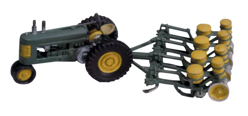 D208 - Seeder & Tractor Kit (1938-1946) (Ho Scale) 1