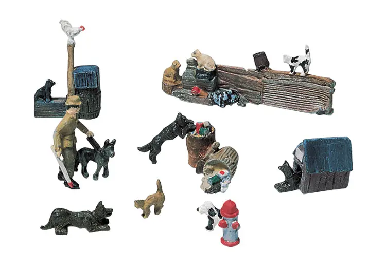 D226 - Cats & Dogs (Ho Scale) 1