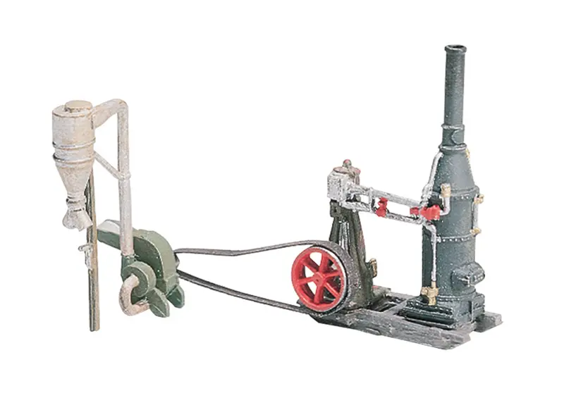 D229 - Steam Engine & Hammer Mill (Ho Scale) 1