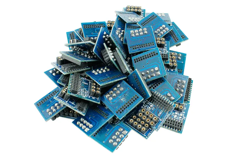 Dcc Concepts Dcc-218.6-50 - Decoder 21 To 8 Pin Adapter (50Pc) 1