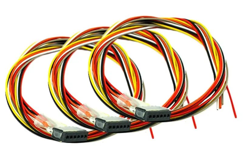 Dcc Concepts Dcc-6Pf3 - Decoder Harness 6 Pin Female - 150Mm (3 Pack) 1