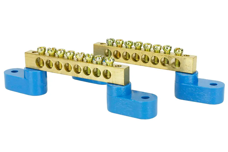 Dcc Concepts Dcc-Bbar2 - Solid Brass Power Distribution Bars (2 Pack) 1