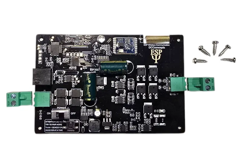 Dcc Concepts Dcc-Esp.Rx - Universal Alpha Interface & High Power Esp Receiver 1