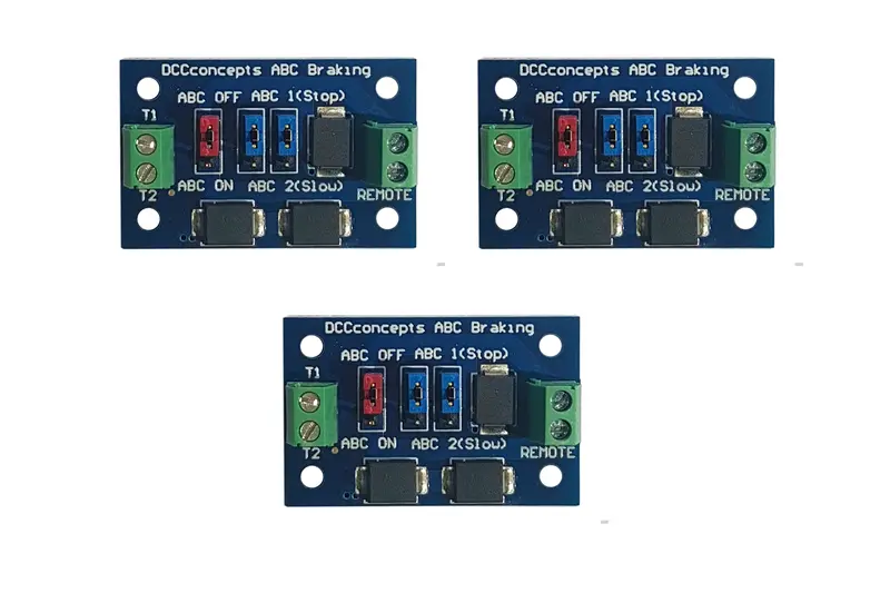 Dcc Concepts Dcd-Abc.3 - Abc Slow Or Stop Modules (3 Pack) 1