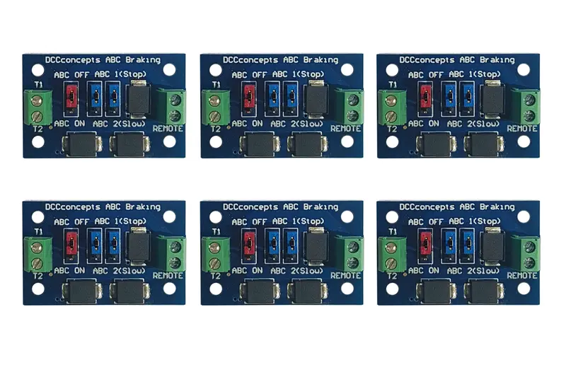 Dcc Concepts Dcd-Abc.6 - Abc Slow Or Stop Modules (6 Pack) 1