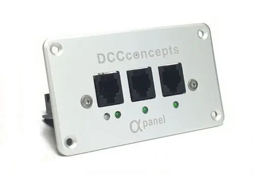 Dcc Concepts Dcd-Dap - Alpha Panel Layout Panel For Nce And Roco 1
