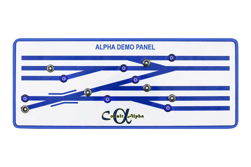 Dcc Concepts Dcd-Dsb - Cobalt Alphaswitch-D For Digital Devices - Blue - 12 Pack 1