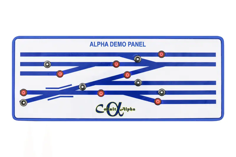 Dcc Concepts Dcd-Dsr - Cobalt Alphaswitch-D For Digital Devices - Red - 12 Pack 1