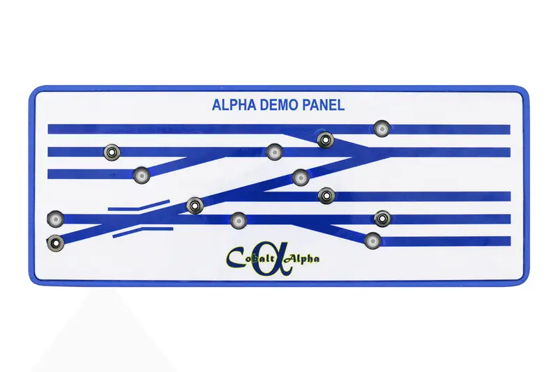 Dcc Concepts Dcd-Dsw - Cobalt Alphaswitch-D For Digital Devices - White - 12 Pack 1