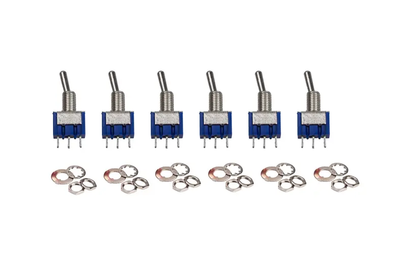 Dcc Concepts Dcd-Ets - Esp Toggle Switch (6-Pack Of On-On Toggle Switches) 1
