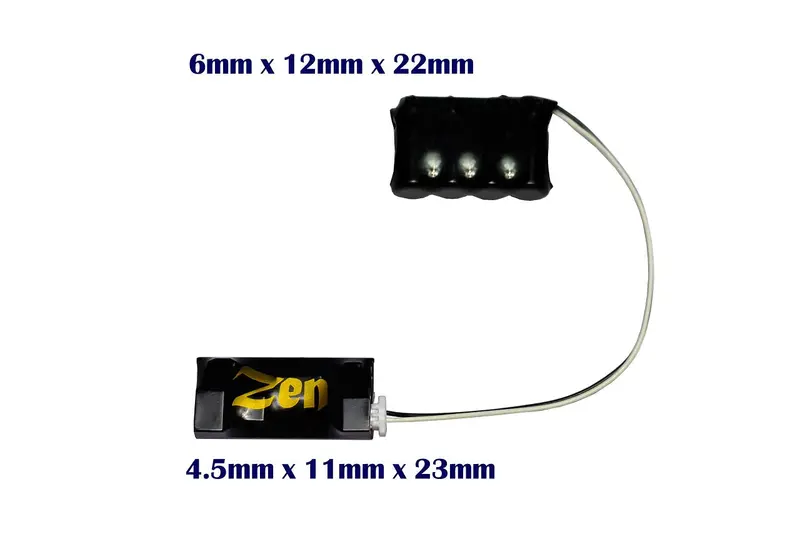 Dcc Concepts Dcd-Sa3-Lg.1 - Zen 3-Wire Large Stay Alive For Zen Black & Blue+ Decoders 1