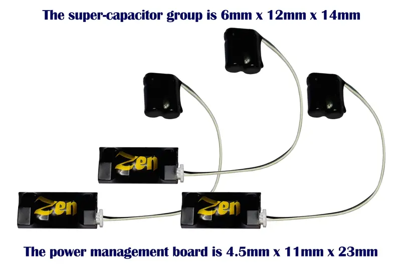Dcc Concepts Dcd-Sa3-Md.3 - Zen 3-Wire Medium Stay Alive For Zen Black & Blue+ Decoders (3 Pack) 1