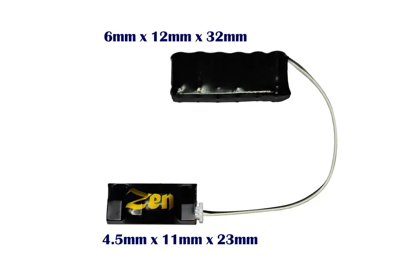 Dcc Concepts Dcd-Sa3-Ss.1 - Zen 3-Wire Super High-Power Stay Alive For Zen Black & Blue+ Decoders 1