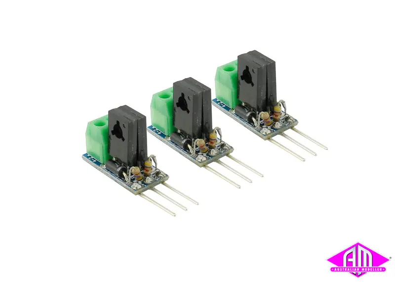 Dcc Concepts Dcd-Sdc3 - Dcc Decoder Converter 3 Wire To 2 Wire (3 Pack) 1