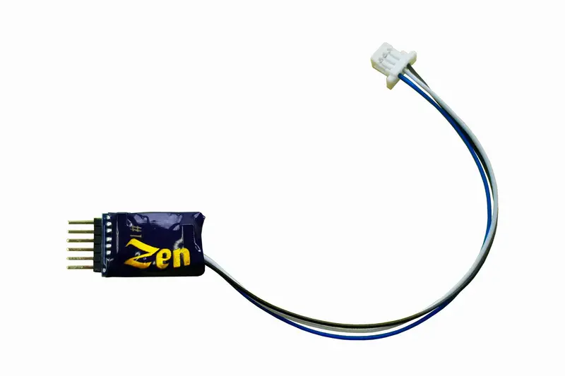 Dcc Concepts Dcd-Zn6d.2 - Zen Blue+ Decoder: Nem651 6-Pin Direct – 2 Function 1