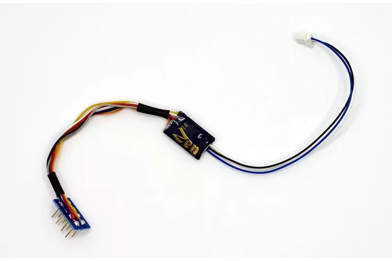 Dcc Concepts Dcd-Zn8h.Nano - Zen Blue+ Decoder: 8 Pin Nano Wired 2 Function 1